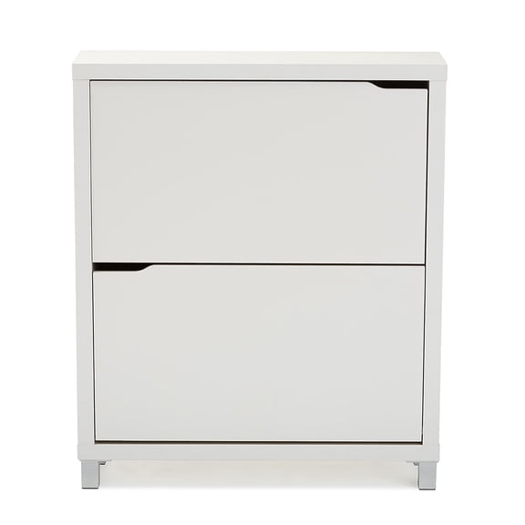 Baxton Studio Simms Modern Shoe Cabinet