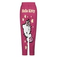 thumbnail image 3 of Hello Kitty Womens Comfy Pajama PJ Pants Lounge Pants Sleepwear Drawstring PJ Bottoms Pants, 3 of 7