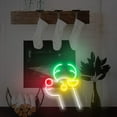 thumbnail image 1 of Christmas Neon Sign USB Powered Tree Santa Claus Snowflake Sock Reindeer Bell Gift Led Light for Christmas Decoration Party Events LED Light for Indoor Decor Kids Room Home (Cute Reindeer), 1 of 6