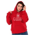 thumbnail image 3 of Made in Canada Maple Leaf Quality Unisex Plus Fleece Graphic Hoodie Brisco Brands 2X, 3 of 5
