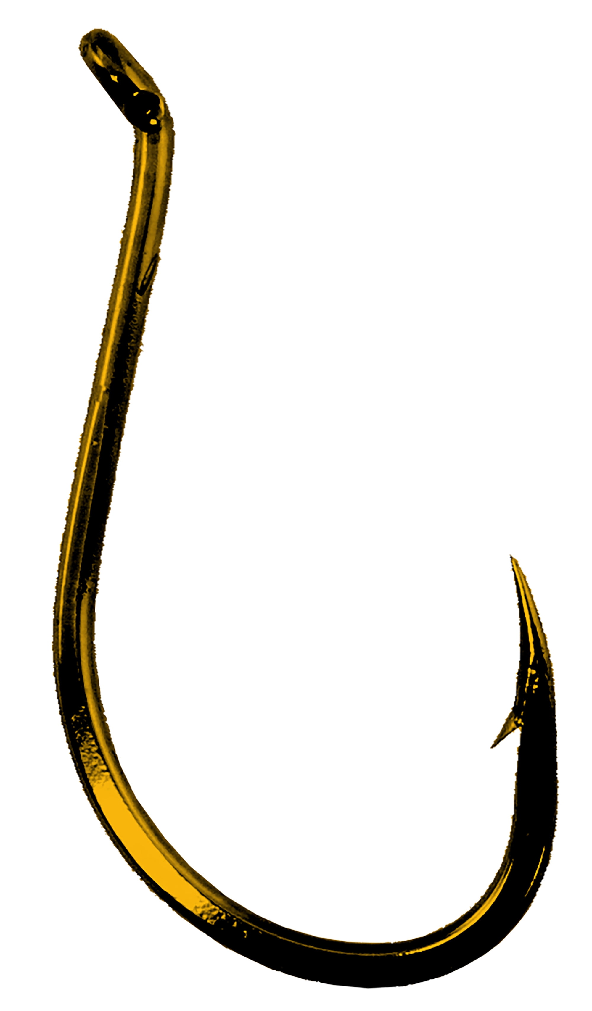 Daiichi Black Nickel Walleye Octopus Hooks, Size 8, 12 ct.