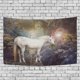 thumbnail image 1 of ABPHQTO Árbol Unicornio Bosque Tapiz Decoración para colgar en la pared Decoración para el hogar Sala de estar Dormitorio 128x150 cm, 1 of 4