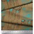 thumbnail image 2 of Soimoi Cotton Voile Fabric Brush Stroke Abstract Print Sewing Fabric Yard 42 Inch Wide, 2 of 3