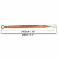 thumbnail image 2 of 4-Pack 11.4" Braided Engine Ground Straps – Tinned Copper, 3/8" Ends, Golden 2 of 5