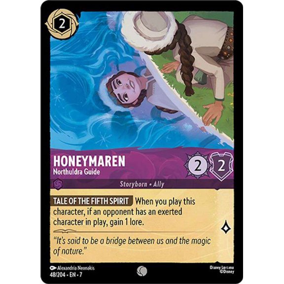 Disney Lorcana Archazia's Island Common Honeymaren - Northuldra Guide #48