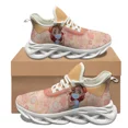 thumbnail image 1 of Nuevos zapatos de enfermería médica de moda con nombre personalizado, zapatillas transpirables de moda, zapatos planos informales antideslizantes de verano y otoño., 1 of 6