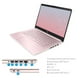 thumbnail image 2 of Laptop HP Stream 14" 4GB 64GB Celeron Rosa, 2 of 3