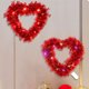 thumbnail image 1 of unbranded Guirnalda Colgante Roja En Forma Para Ambiente Romántico Y Fiestas, 1 of 6
