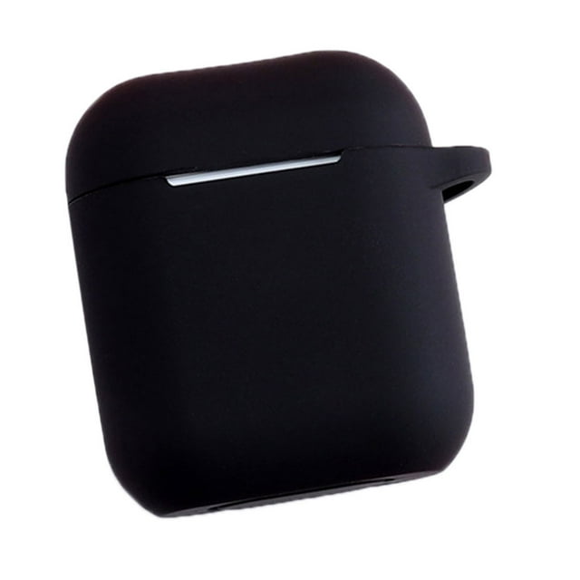 pitrice Earphone Charging Case Protector Anti-lost Silicone Solid Color Design Protective Cover Replacement For AirPods