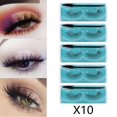 thumbnail image 3 of Pestañas Postizas Yinane 10 Pares 3D Suaves con Cajas Portátiles, 3 of 8
