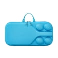 thumbnail image 1 of amagogo Hard Pickleball Paddle Bag Dustproof Racket Holder Portable EVA Zippered Storage Light Blue, 1 of 9