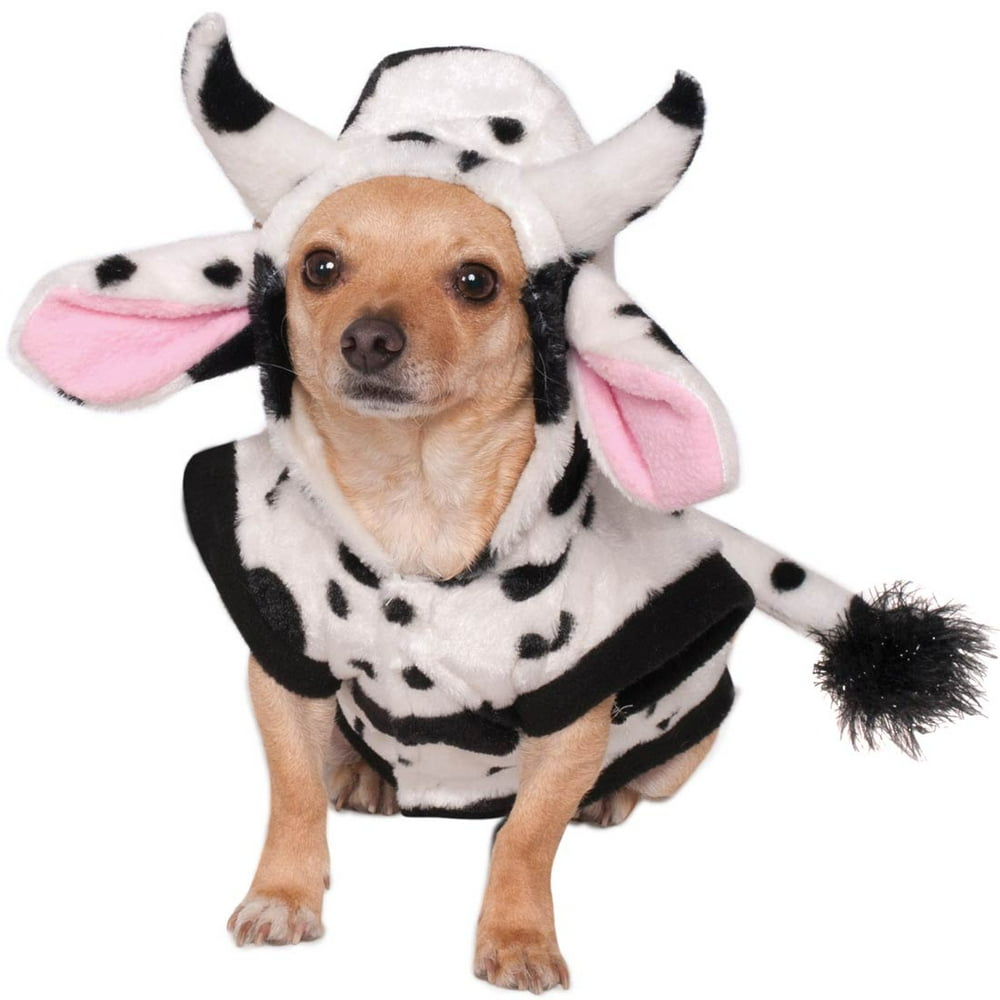 Cow Hoodie Dog Costume - Walmart.com - Walmart.com