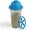 Blue, variant on Signora Ware Reusable Shaker Bottle 17 oz – Plastic Protein & Smoothie Mixer Black