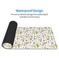 thumbnail image 4 of Pofeuu Cactus Plants Print Desk Mat for Keyboard and Mouse，Computer Desk Matt for Desktop，Large Mouse Pad for Desk，Desk Pads on Top of Desks 12x31.5in, 4 of 8