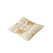 FastXmas 15.7 x 15.7 Inch Chair Cushion Office Long-term Dormitory Chair Seat Cushion Memory Foam Seat Cushion Cosy Square Chair Pillow Mat for Office Worker Students Teacher Classroom Bedroom Sofa