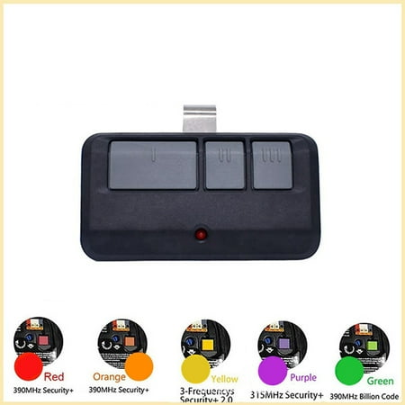 

AUBESS Compatible with 971LM 371LM 81LM 891Lm smart remote control key garage door remote control #black