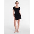 thumbnail image 3 of Joyspun Women’s Modal Blend Ribbed Sleep Shorts, 2.75'' Inseam, Sizes XS-3X, 3 of 6