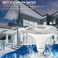 thumbnail image 6 of Luxrite 4-Pack LED PAR38 Flood Light Bulb 5000K Bright White 1250 Lumens 15W Dimmable Wet Rated E26 Base UL Listed, 6 of 7
