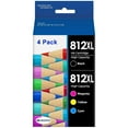 thumbnail image 1 of 812XL Ink compatible for Epson 812 Ink Cartridges for Epson Workforce Pro WF-7820 WF-7840 WF-7310, 1 of 7