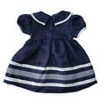 thumbnail image 2 of Rare Editions Baby/Toddler Occasion Lined Lightweight Dress (Navy, 2T), 2 of 2