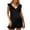 501_Black, variant on Lroveb One Piece Swimsuits for Women Swim Romper with Built In Bra And Pockets Full Coverage Bathing Suits Boyleg Jumpsuit V Neck Monokini Swimwear