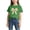 Army Green A, variant on Zpanxa Girl Shirts Short Sleeve Crew Neck Lightweight Print Casual Outerwear Blouse 8 Years
