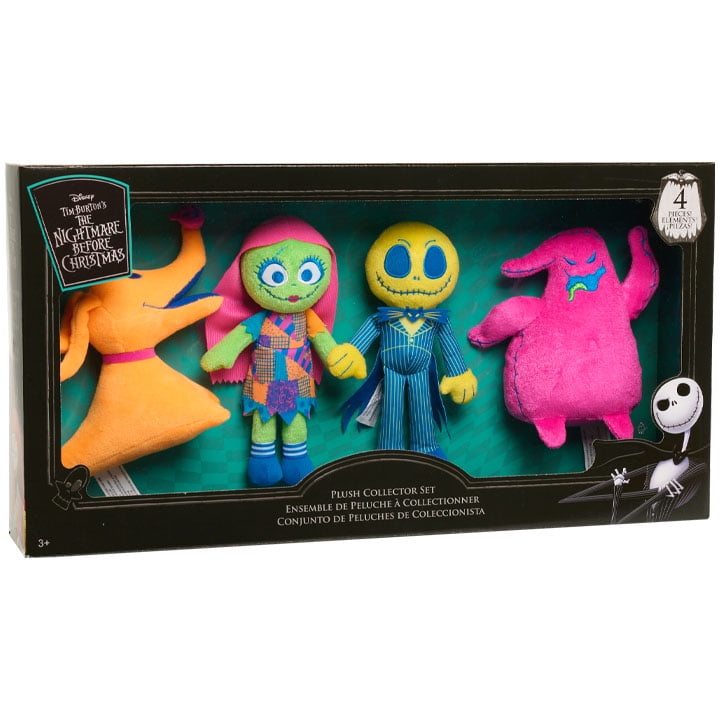 The Nightmare Before Christmas, Plush Collector Set, 4-Pack, Kids