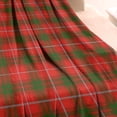 thumbnail image 3 of Red Green Checkerboard Checkered Pattern Blanket,Comfortable Soft Flannel Throw Blanket,All Season,Warm Lightweight Blankets for Sofa Bed Couch Living Room Chair,40"x50", 3 of 4