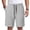 02# Gray, variant on IhhxPro Men's Casual Shorts with Pockets Elastic Waist Drawstring Summer Mesh Lightweight Athletic Jogger Fit Outdoor Sport S-3XL