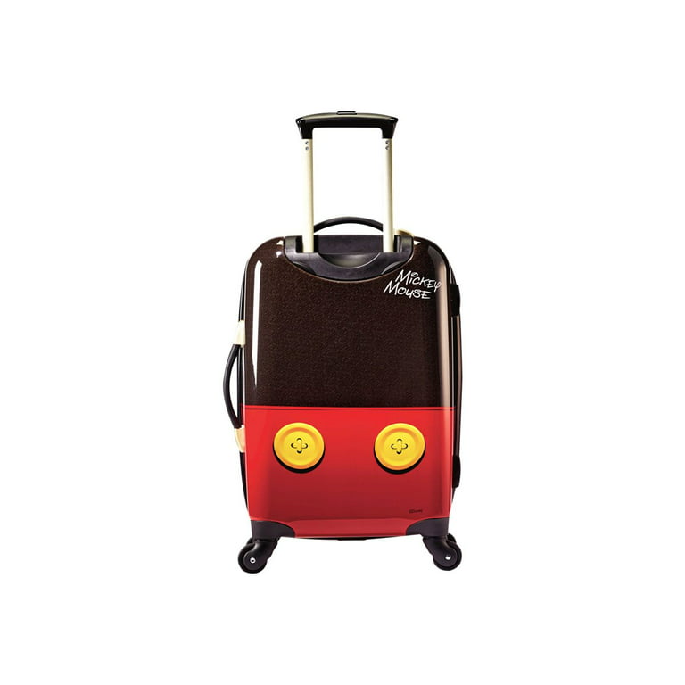 21-inch Mickey American Mouse Luggage, Tourister Disney Piece Carry-On Spinner, One Hardside