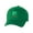 Green, variant on St Patrick's Day Fitted Hat, Four Leaf Clover Flex Fit Baseball Hat - Clover & Dublin