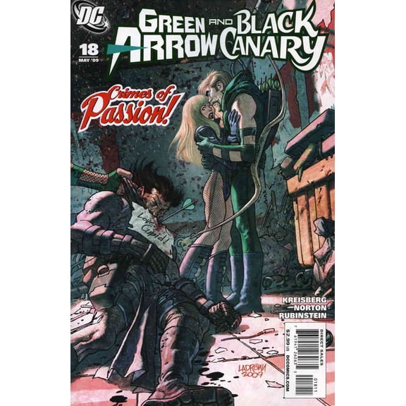 Green Arrow/Black Canary #18 VF ; DC Comic Book