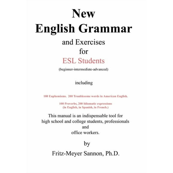 New English Grammar For Esl Students