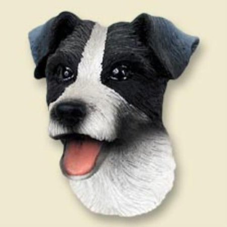 Jack Russell Terrier Black White W Rough Coat Magnet Walmart Com