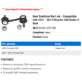 thumbnail image 2 of Rear Stabilizer Bar Link - Compatible with 2011 - 2014 Chrysler 200 Sedan 4-Door 2012 2013, 2 of 2