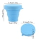thumbnail image 3 of Taza Plegable Telescópica De Silicona ANGGREK para Beber Viaje Camping Al Aire Libre Azul, 3 of 7
