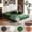 Green, variant on Lodeija 80.3" 5-in-1 Convertible Futon Sofa Bed,Sleeper Couch for Small Spaces and living room, 2 Pillows,Green
