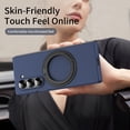 thumbnail image 2 of For Samsung Galaxy Z Fold 5 Case with Screen Protector, Grip Ring Kickstand Shockproof Hard PC Back Cover Anti-Scratch Bumper Drop Protection Slim Fit Phone Case for Samsung Galaxy Z Fold 5, Blue, 2 of 7