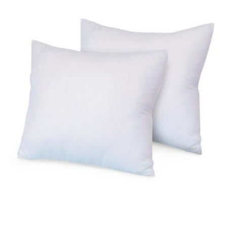 Swisslux Eco Fiber 28 X 28 Inch Euro Square Pillow Set Of 2
