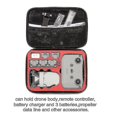 thumbnail image 4 of Para Dji Mini 2 Fly More Combo bolso de almacenamiento a prueba de golpes accesorios para drones Rc caja de Estuche de transporte-negro/negro-negro rojo, 4 of 4