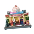 thumbnail image 4 of Casa decorada para Navidad, casa de nieve luminosa, adorno de mesa para interiores, escritorio para vacaciones de invierno, casa navideña, 4 of 9