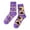 A-Purple1, variant on Miaoju Halloween Socks Men's Gift for Men Cotton Funny Socks Colourful Socks Women's Men's Socks Halloween Gifts