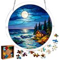 thumbnail image 1 of Tong Acrylic Puzzle Unique Branches Of Acrylic Puzzle For Doors Garden And Window Hanging DIY For Adults, 1 of 5