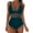 Navy One Piece Swimsuit, variant on Womens Swimsuit 2026 Mesh Tummy Control Swimwear One Piece Push Up Deep V Neck Monokinis High Waisted Bathing Suits Hot Pink,L