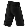 thumbnail image 5 of Dresfit Men's Long Shorts Baggy Cargo Shorts Summer 2026 Lightweight Drawstring Shorts Open Bottom Big and Tall Elastic Waist Hiking Short Pants XL, 5 of 6
