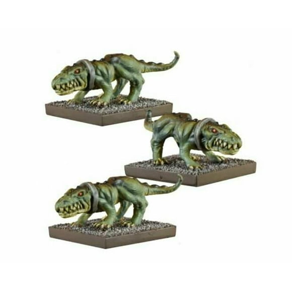 Kings of War Ogre Crocodogs Nouveau