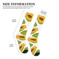 thumbnail image 2 of Compression Socks For Women And Men - Papaya Cartoon Funny Compression Socks Circulation For Workout, 2 of 2