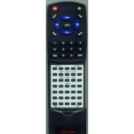 Replacement Remote for ZENITH RTZ253B Z213B Z213W