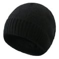 thumbnail image 2 of Yuanlong Womens Beanie Hat Lined Rib Knit Warm Winter Skull Cap Soft Thermal Outdoor Ski Running Daily Headwear, 2 of 9