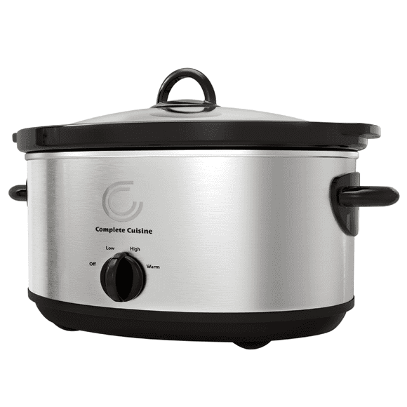 Complete Cuisine CC-SL-7000-SS Mijoteuse Ovale en Acier Inoxydable de 7 Pintes